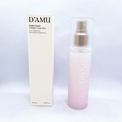 ビタ5X コラーゲン クリーム ミスト/D'amu/ミスト状化粧水を使ったクチコミ(1枚目)