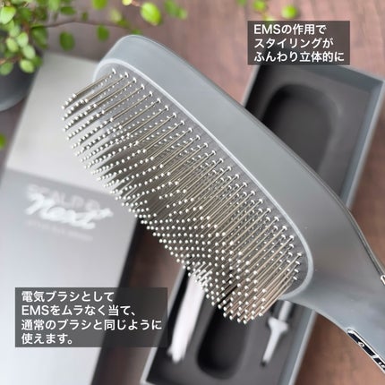 スカルプD ネクストプラス スタイルエレブラシ/アンファー(スカルプD)/ヘッドマッサージャーを使ったクチコミ(3枚目)