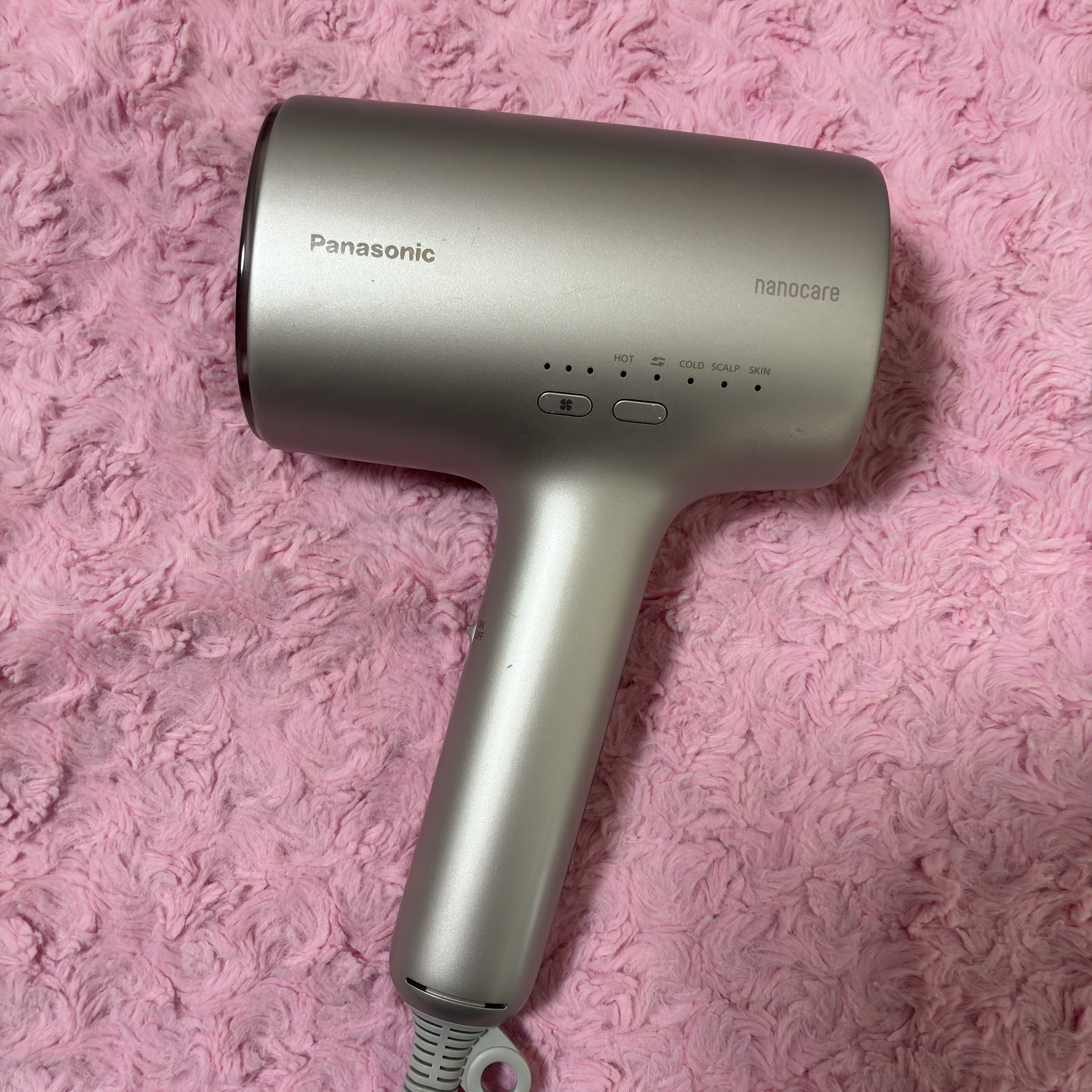 ヘアードライヤー ナノケア EH-NA0J -P ラベンダーピンク/Panasonic/ドライヤーを使ったクチコミ（1枚目）