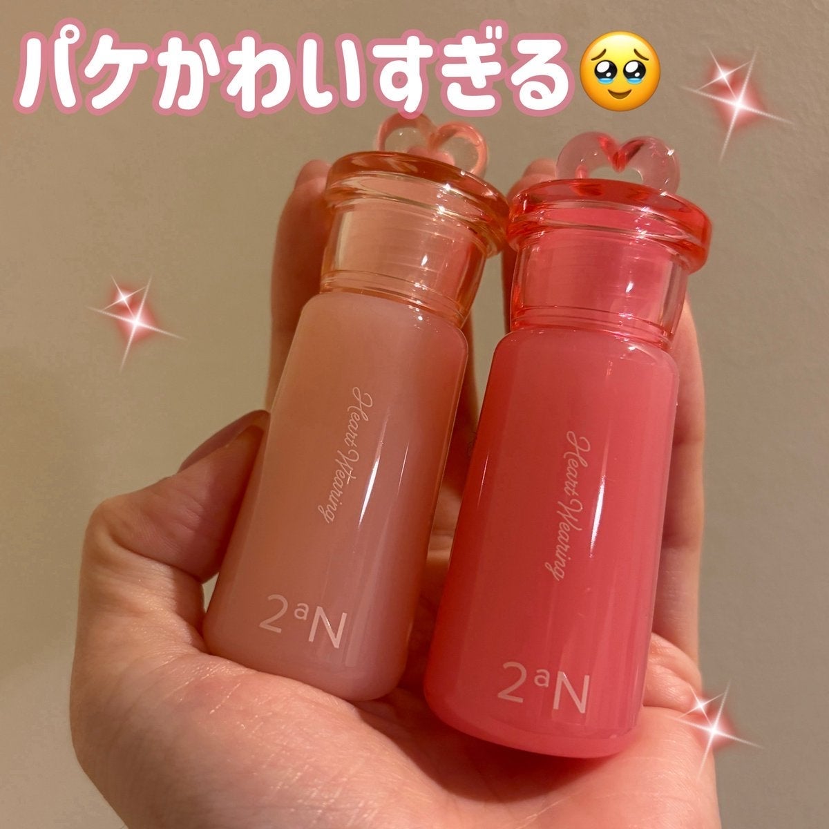 ハートウェアリングリキッドチーク/2aN/リキッドチークを使ったクチコミ(2枚目)