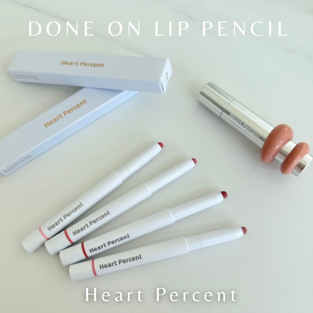 ⁡
⁡

⁡
＼ 3 in 1 のマルチリップペンシル ／
⁡
▫️ Heart Percent  
⁡
ちゅるんっとしたタンフルリップでおなじみの
ハートパーセントの人気アイテム
⁡
リップカラー、リップコントワリング
チークとしても使え
