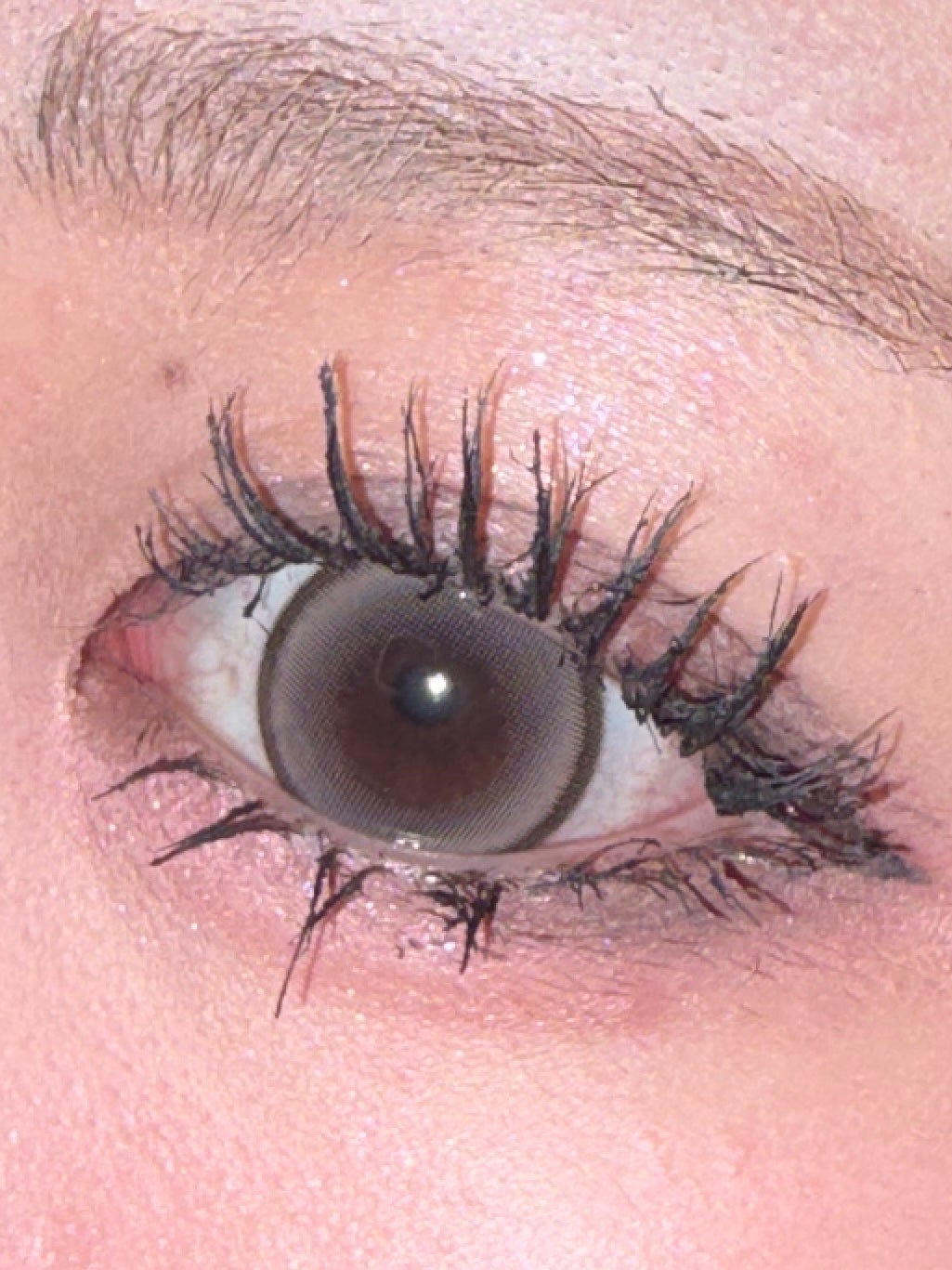 ラルム シリコーンハイドロゲル ダブルモイストUV ワンデー/LARME/カラーコンタクトレンズを使ったクチコミ(5枚目)