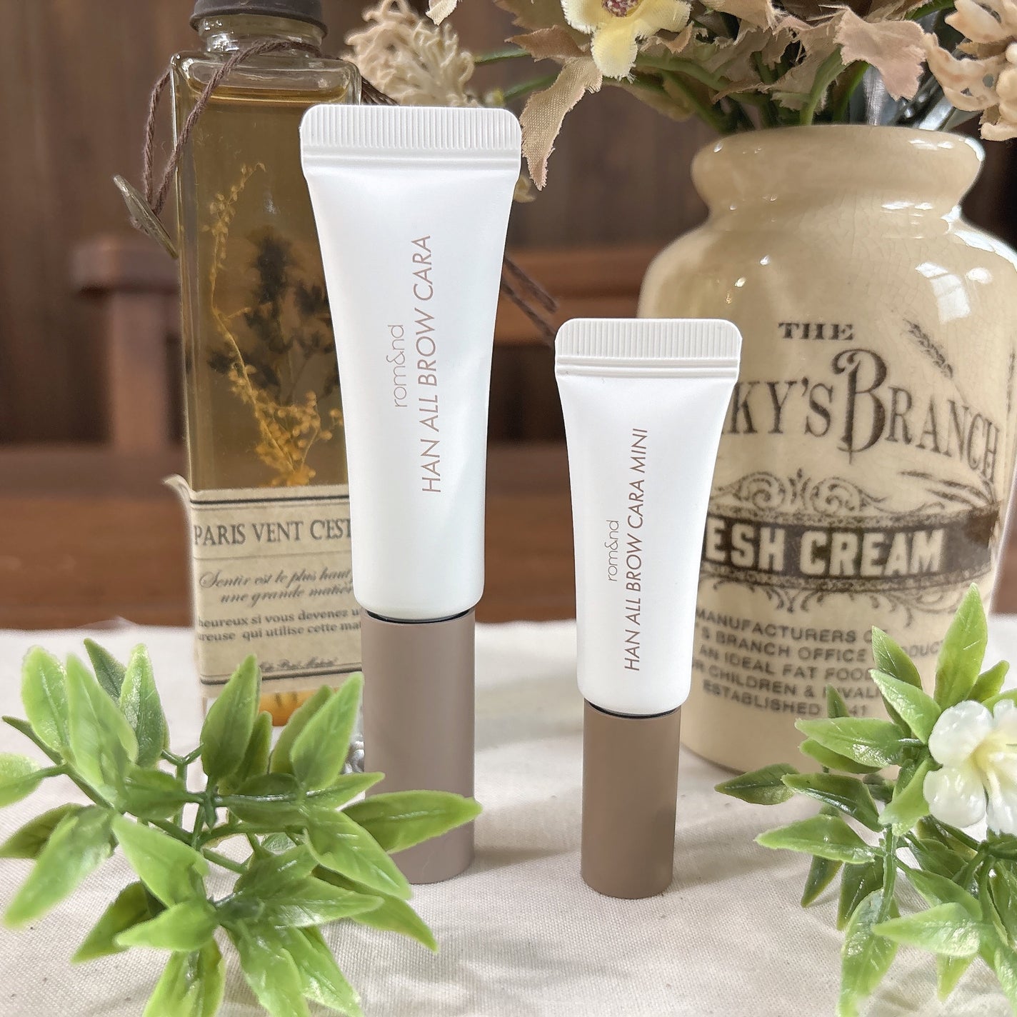 ハンオールブロウカラ/rom&nd/眉マスカラを使ったクチコミ(8枚目)