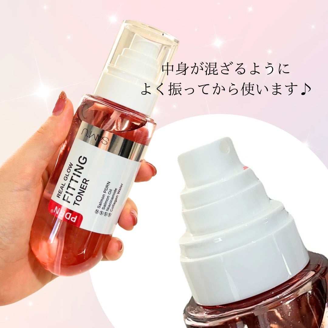 PDRNリアルグロウフィッティングトナー/SAM'U/ミスト状化粧水を使ったクチコミ(3枚目)