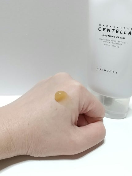 センテラ スージングクリーム/SKIN1004/フェイスクリームを使ったクチコミ(2枚目)