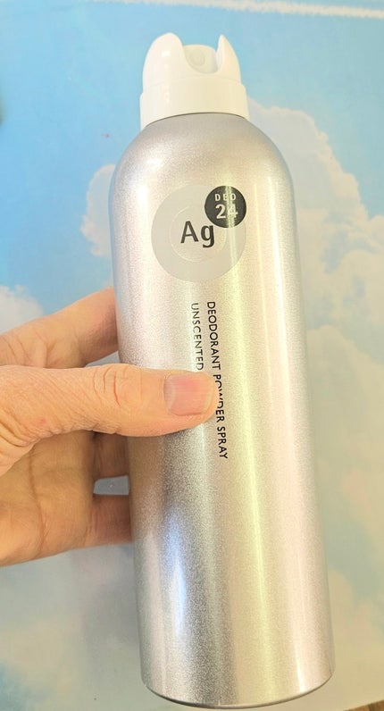 パウダースプレー (無香性)/エージーデオ24/デオドラント・制汗剤を使ったクチコミ(2枚目)