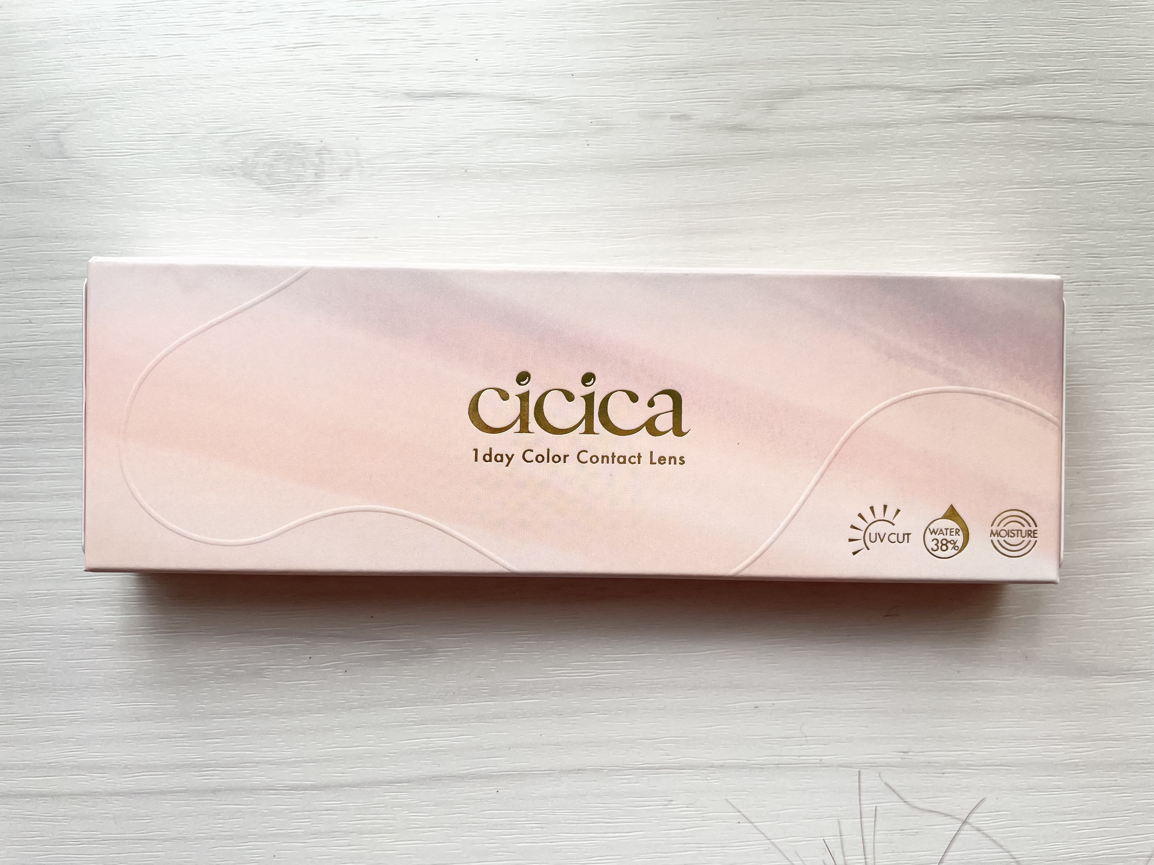 cicica 1day モアナグレー/cicica/ワンデー（１DAY）カラコンを使ったクチコミ（1枚目）