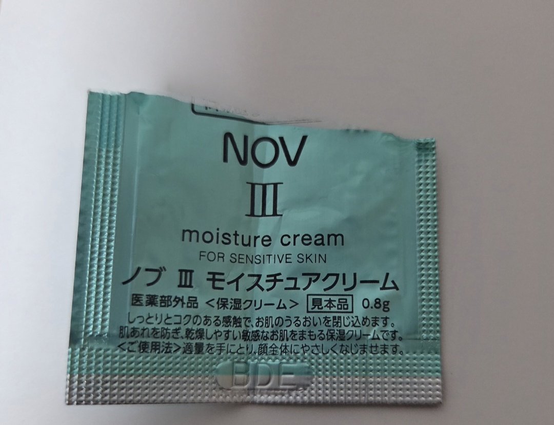Ⅲ モイスチュアクリーム/NOV/フェイスクリームを使ったクチコミ（1枚目）
