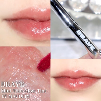 THIN GLOW TINT/BRAYE/口紅を使ったクチコミ(5枚目)