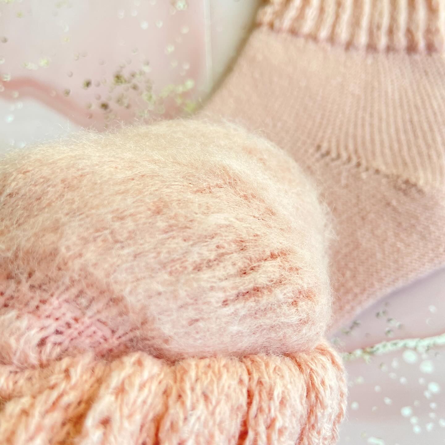 &ONDO 起毛であったかルームソックス　ミドル丈/サーモス/暖かい靴下を使ったクチコミ（3枚目）