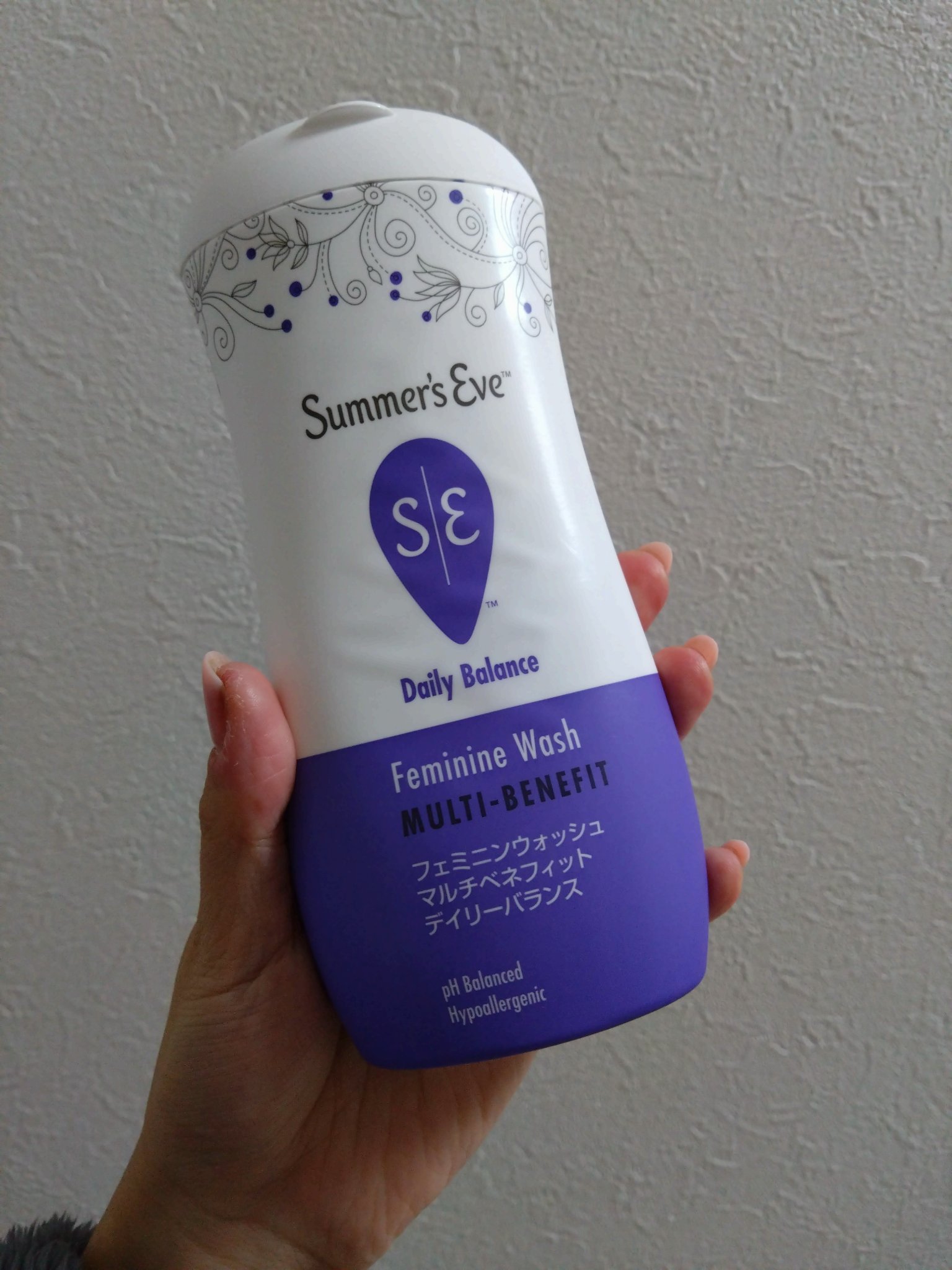 フェミニンウォッシュ マルチベネフィット デイリーバランス/Summer's Eve(サマーズイブ)/デリケートゾーンケアを使ったクチコミ（1枚目）