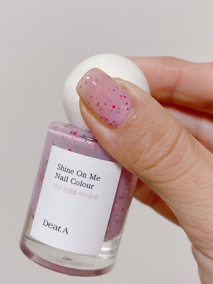 シャインオンミーネイルカラー/Dear.A/マニキュアを使ったクチコミ(2枚目)