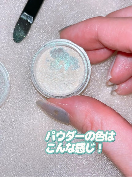 ミラーネイルパウダー/DAISO/ネイル用品を使ったクチコミ(5枚目)