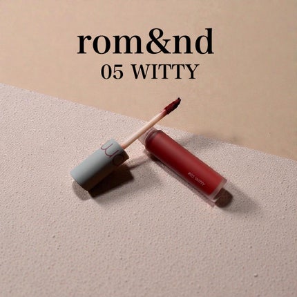 ゼロベルベットティント/rom&nd/リップティントを使ったクチコミ(1枚目)