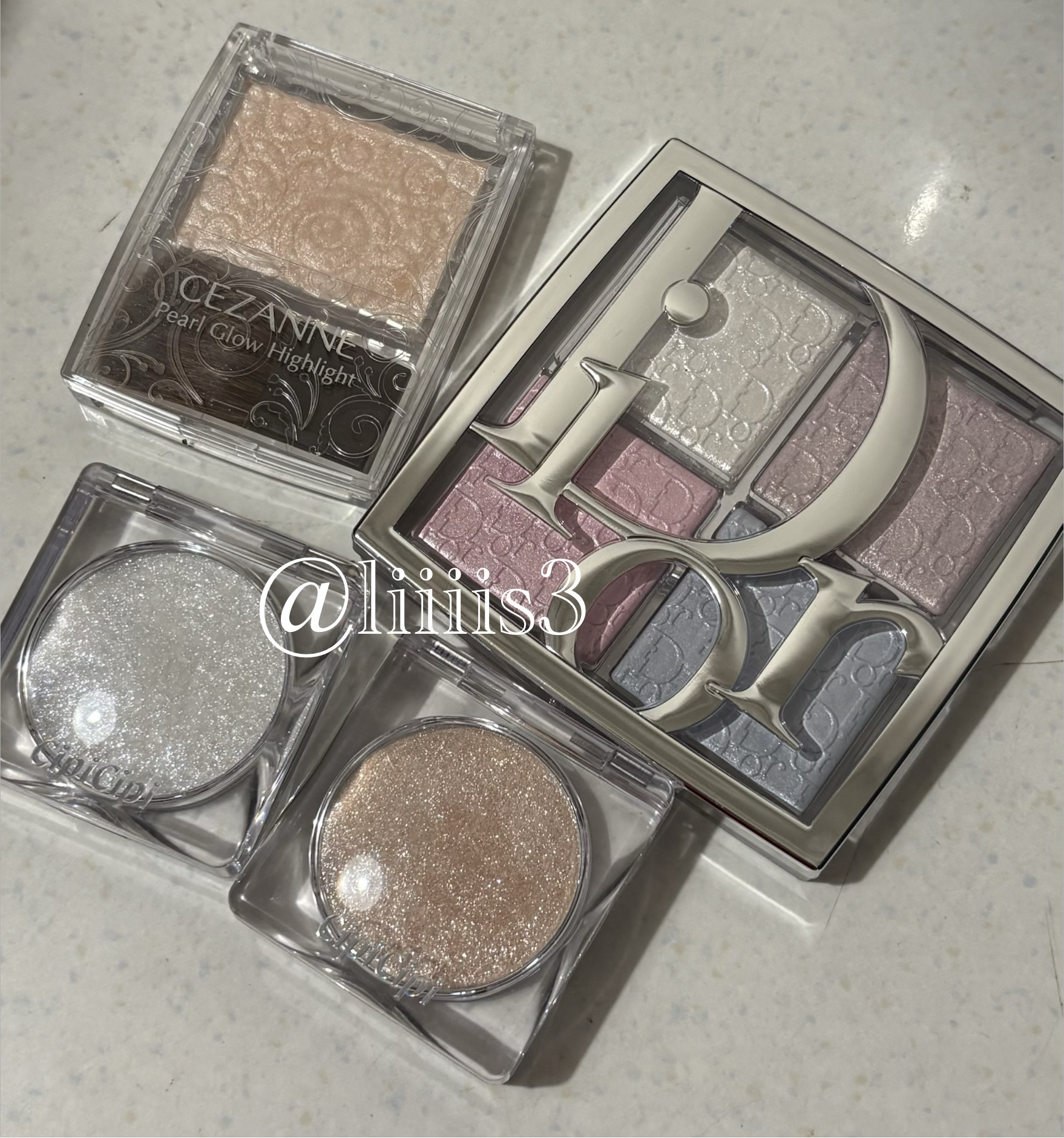 パールグロウハイライト/CEZANNE/パウダーハイライトを使ったクチコミ（2枚目）