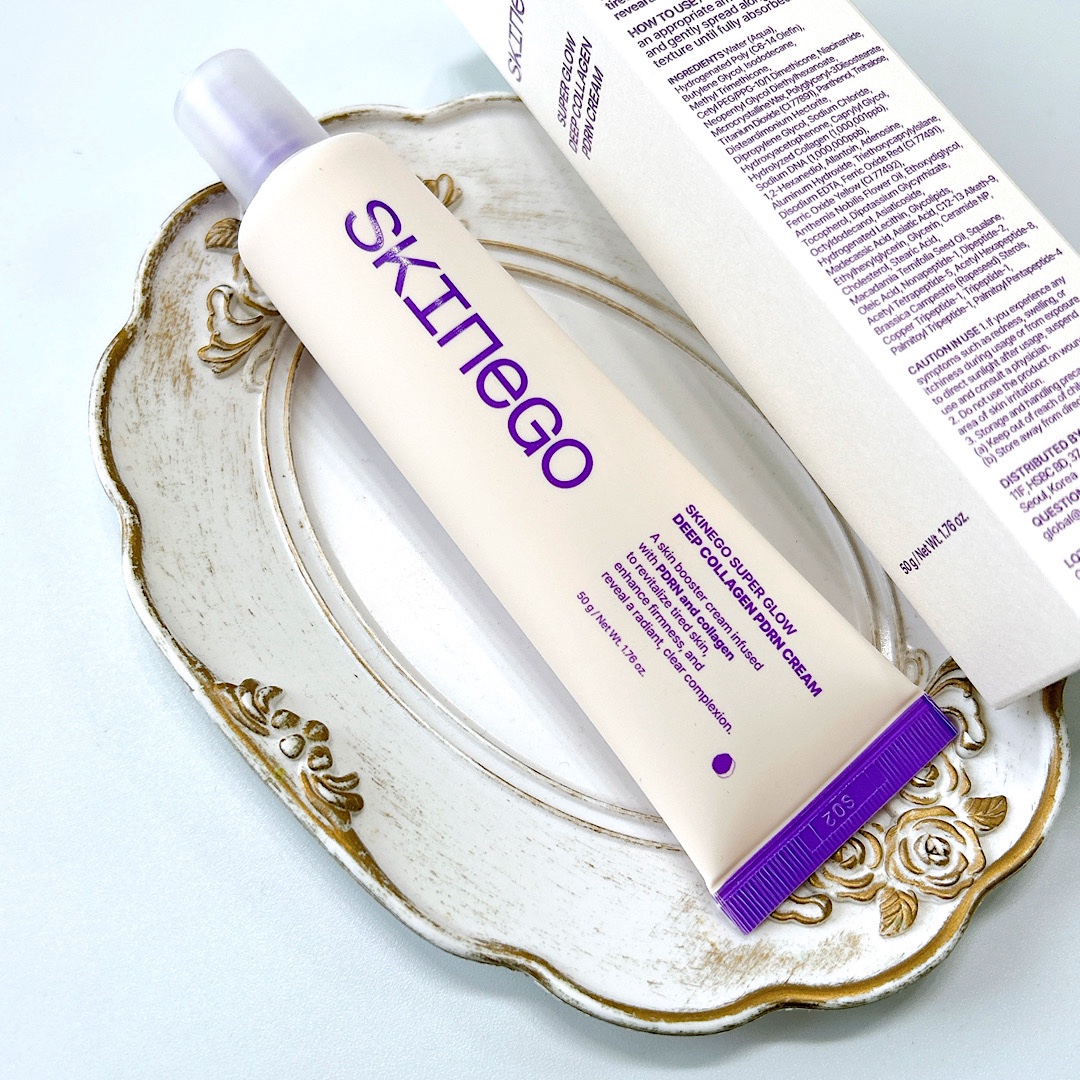 SKINEGO SUPER GLOW DEEP COLLAGEN PDRN CREAM/SKINEGO/フェイスクリームを使ったクチコミ（1枚目）