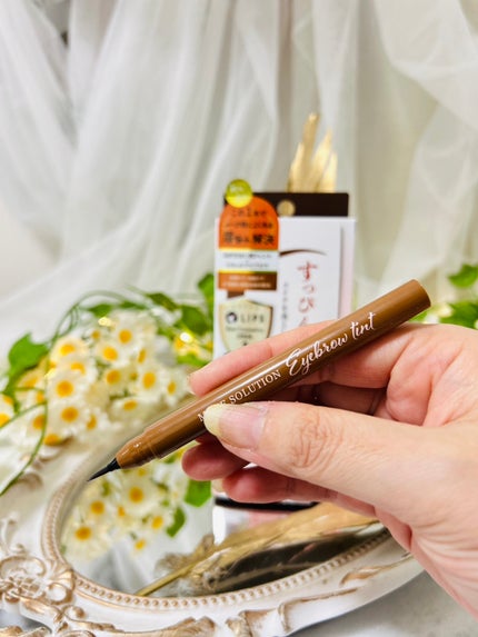 メークソリューション アイブロウティント/メークソリューション/眉ティントを使ったクチコミ(4枚目)