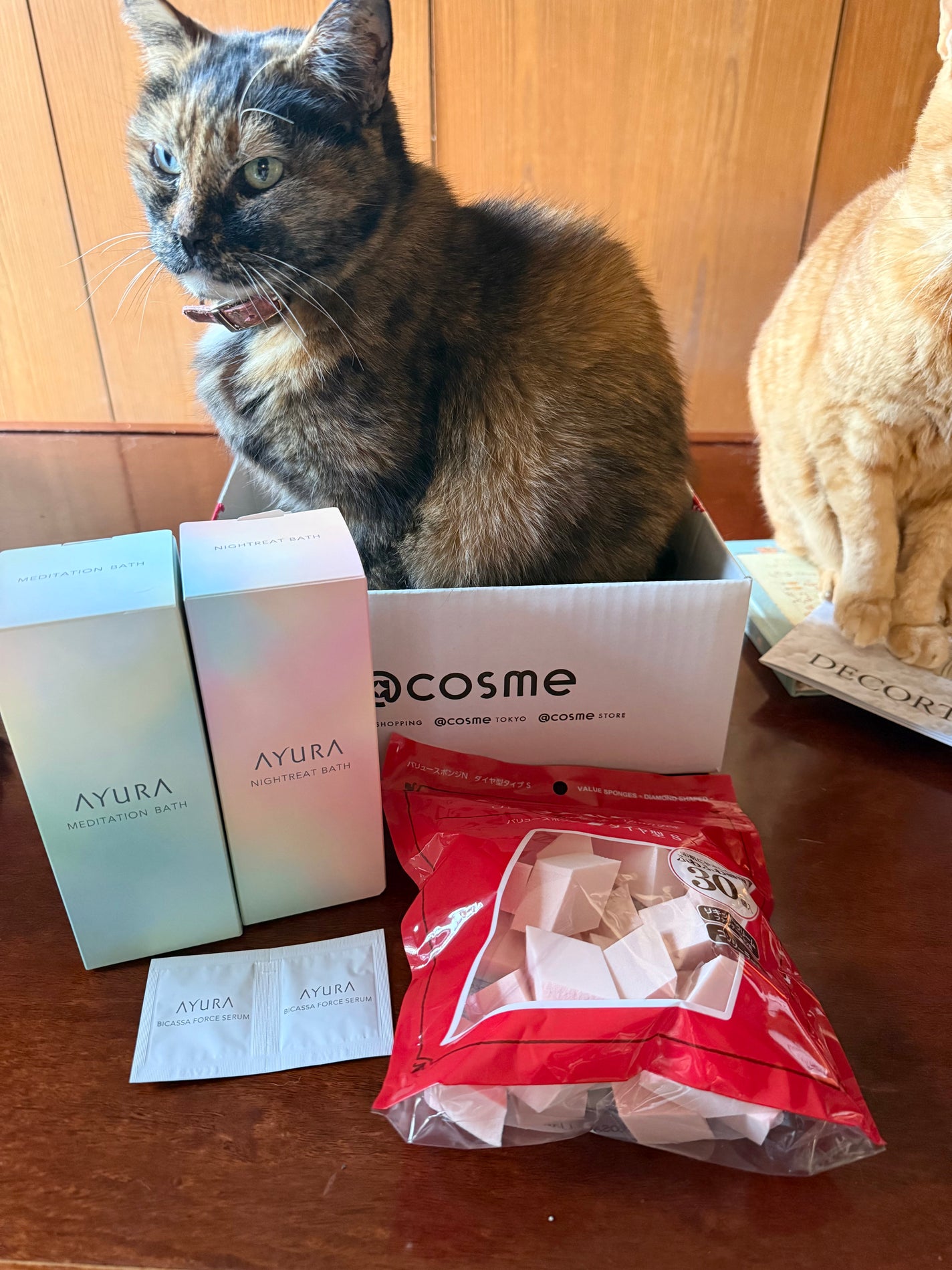 バリュースポンジN ダイヤ型タイプS 30P/ロージーローザ/パフ・スポンジを使ったクチコミ(1枚目)