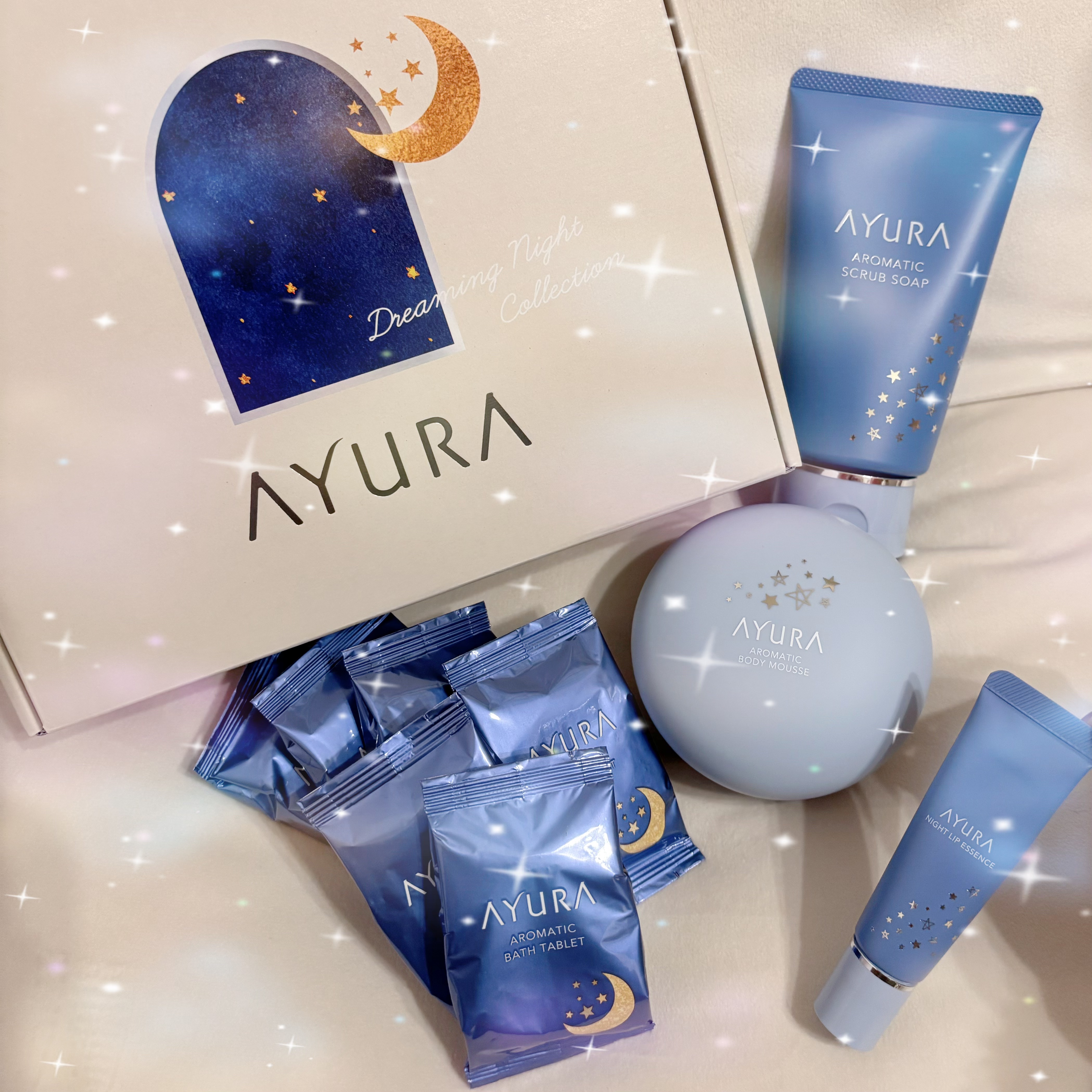 アユーラ ドリーミングナイトコレクション/AYURA/その他キットセットを使ったクチコミ（1枚目）