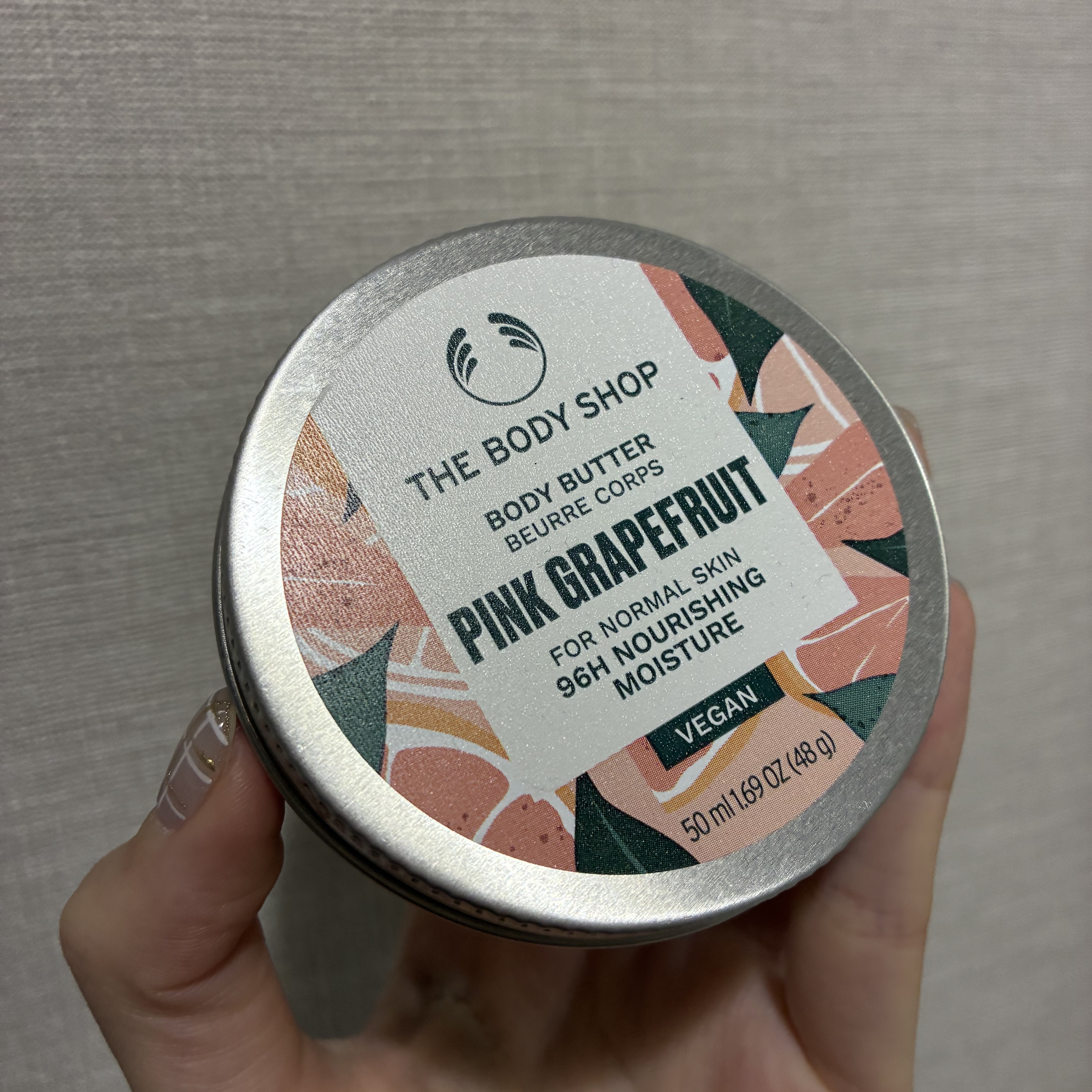 ボディバター ピンクグレープフルーツ 50ml/THE BODY SHOP/ボディクリームを使ったクチコミ（1枚目）