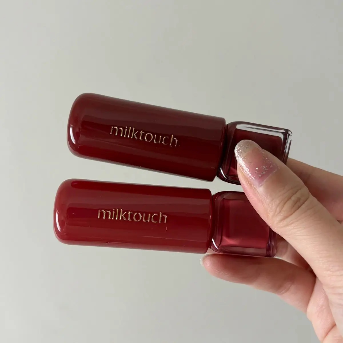 ジェリーフィットティンティッドグロウティント 13 アフタヌーンローズ(Afternoon Rose)/Milk Touch/リップティントを使ったクチコミ（2枚目）