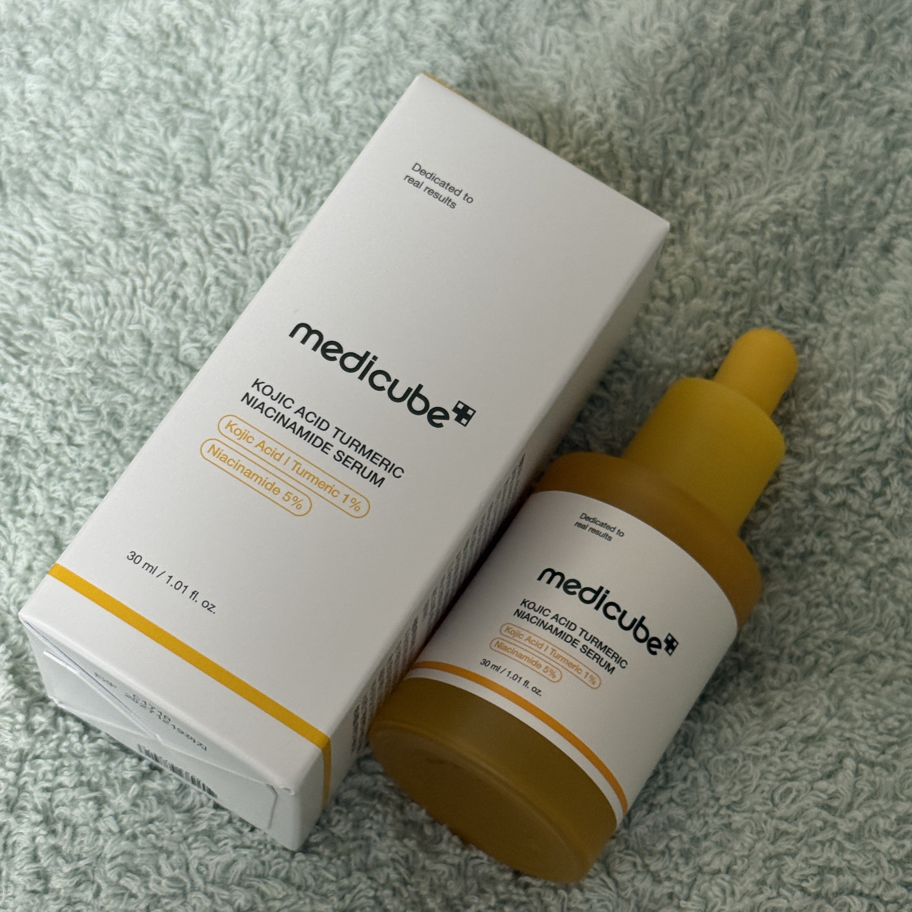 コウジ酸ビタナイアシンセラム/MEDICUBE/美容液を使ったクチコミ（1枚目）