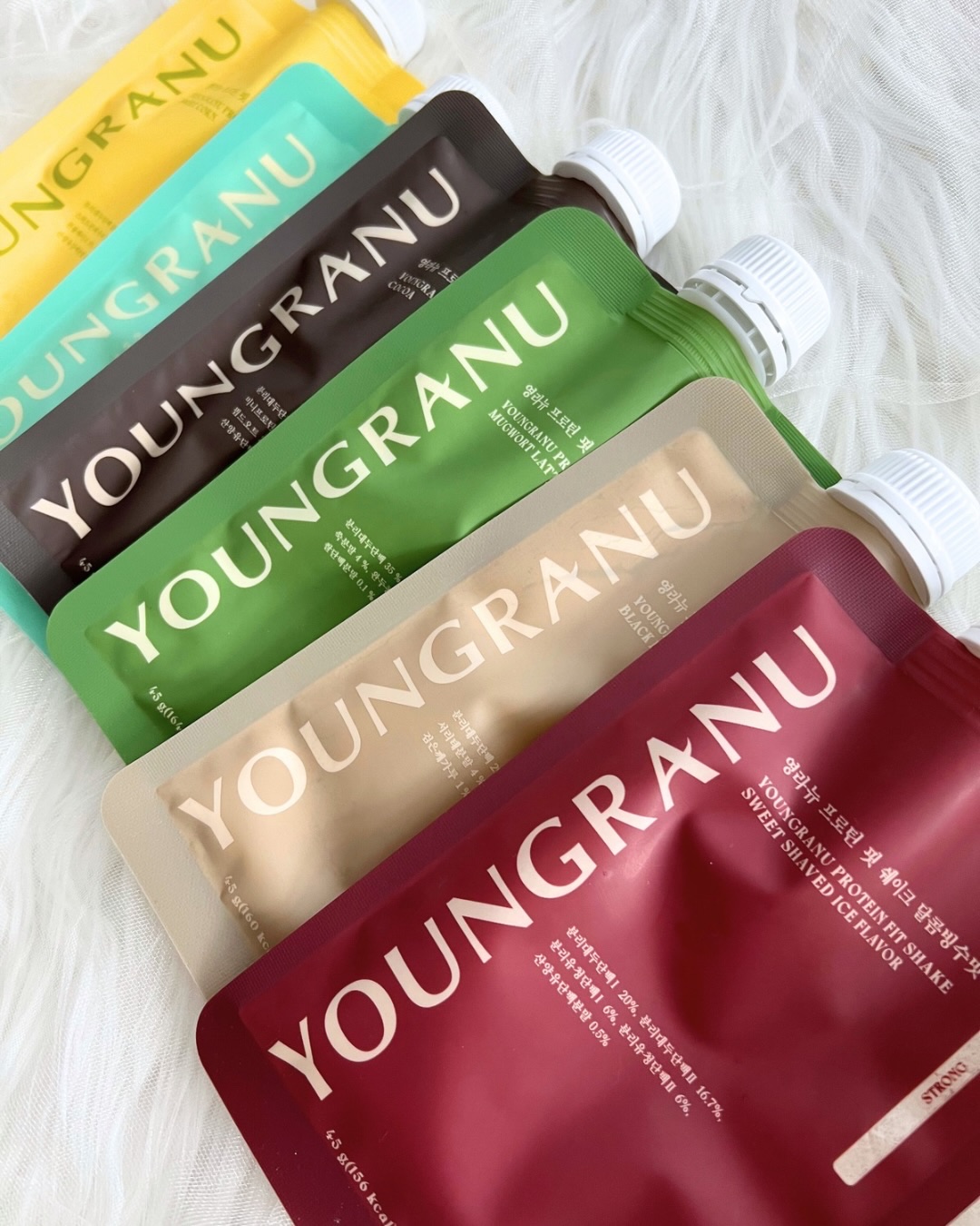 ヨンラニュープロテインフィットシェイク/YOUNGRANU/その他プロテインを使ったクチコミ（2枚目）