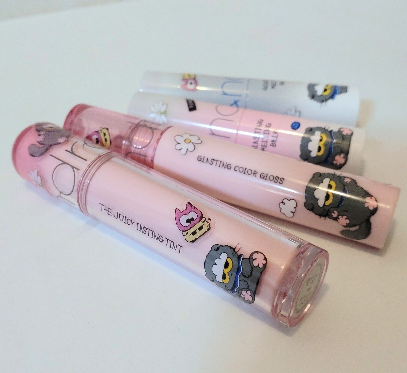 ザ ジューシーラスティングティント 38 クラウディベリー(ステッカー付き)/rom&nd/リップティントを使ったクチコミ（2枚目）