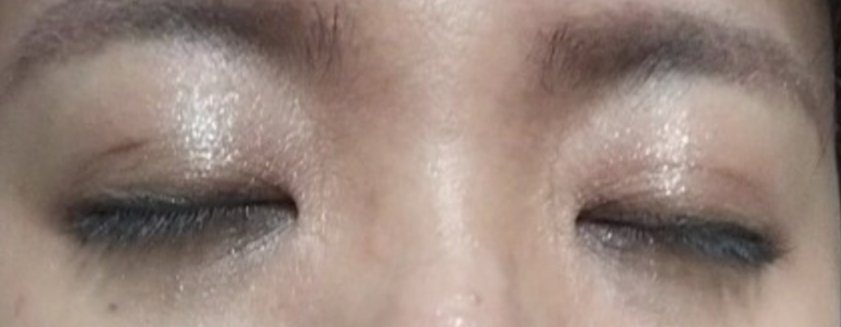 リュクスアイシャドウ 01 ムーンストーン(リッチ スパークル)/BOBBI BROWN/単色アイシャドウを使ったクチコミ（2枚目）