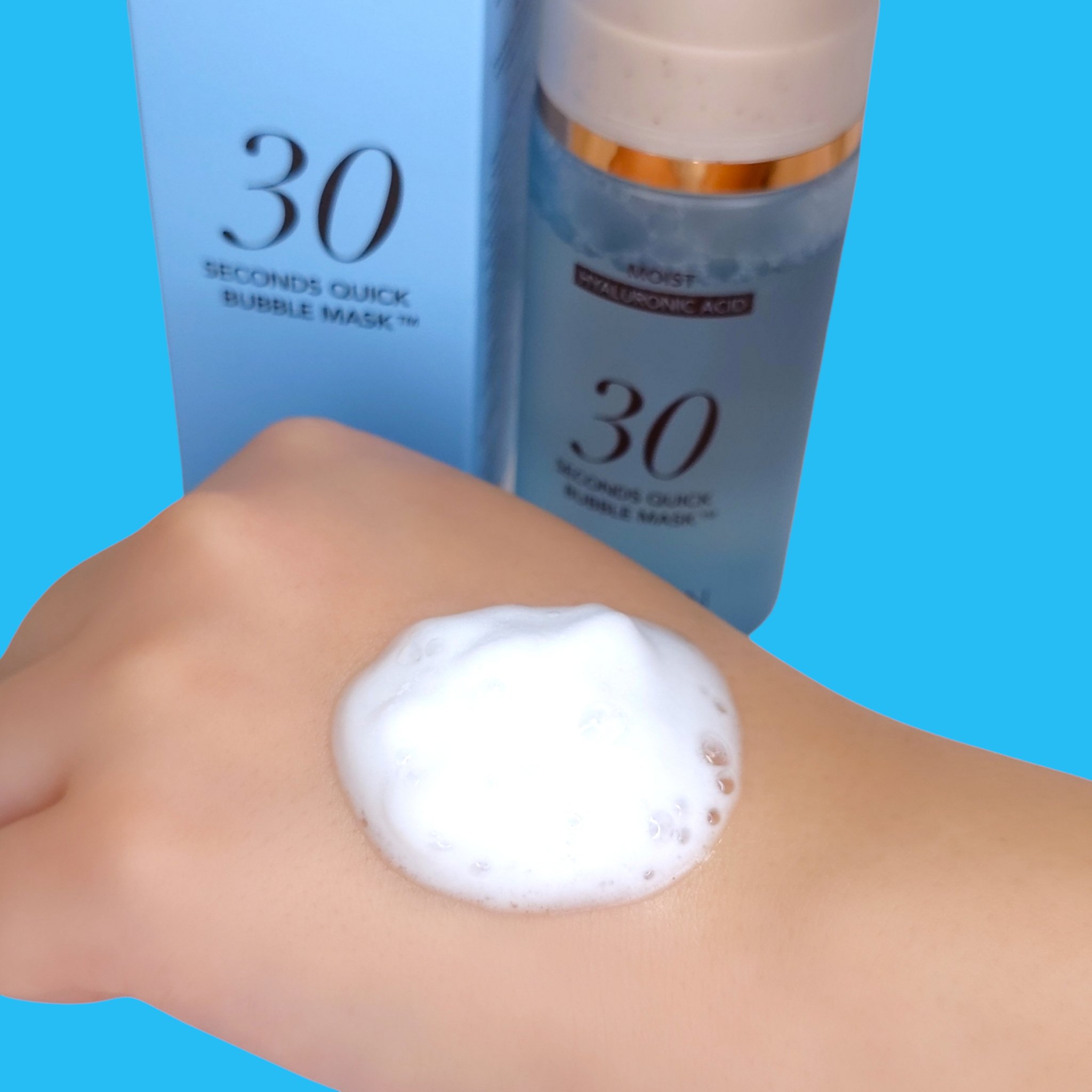 30秒クイックバブルマスク1+1セット/MENOKIN/シートマスク・パックを使ったクチコミ（2枚目）