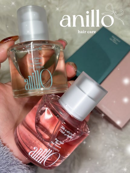 ロージーナイトヘアエッセンス/ANILLO/ヘアオイルを使ったクチコミ(1枚目)