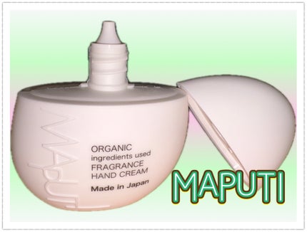 オーガニックフレグランスハンドクリーム MAPUTI/MAPUTI/ハンドクリームを使ったクチコミ(1枚目)