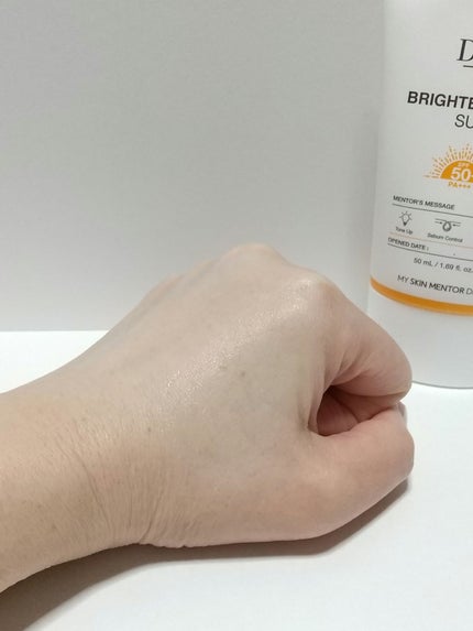 ブライトニングアップサンプラス/Dr.G/日焼け止めクリームを使ったクチコミ(3枚目)