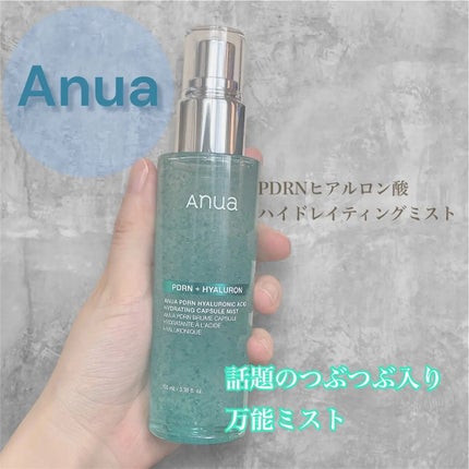 PDRNヒアルロン酸ハイドレイティングミスト/Anua/ミスト状化粧水を使ったクチコミ(1枚目)