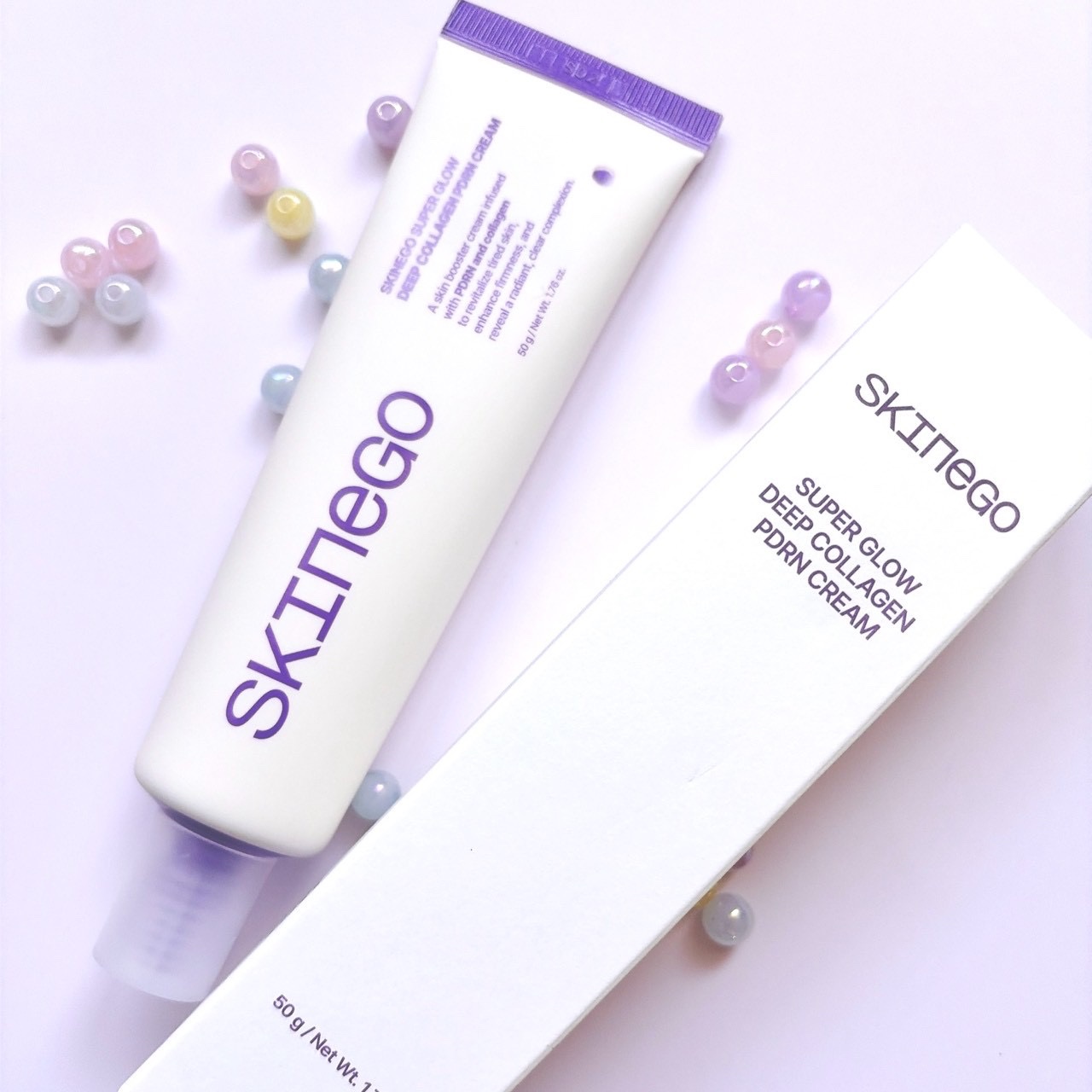 SKINEGO SUPER GLOW DEEP COLLAGEN PDRN CREAM/SKINEGO/フェイスクリームを使ったクチコミ（3枚目）