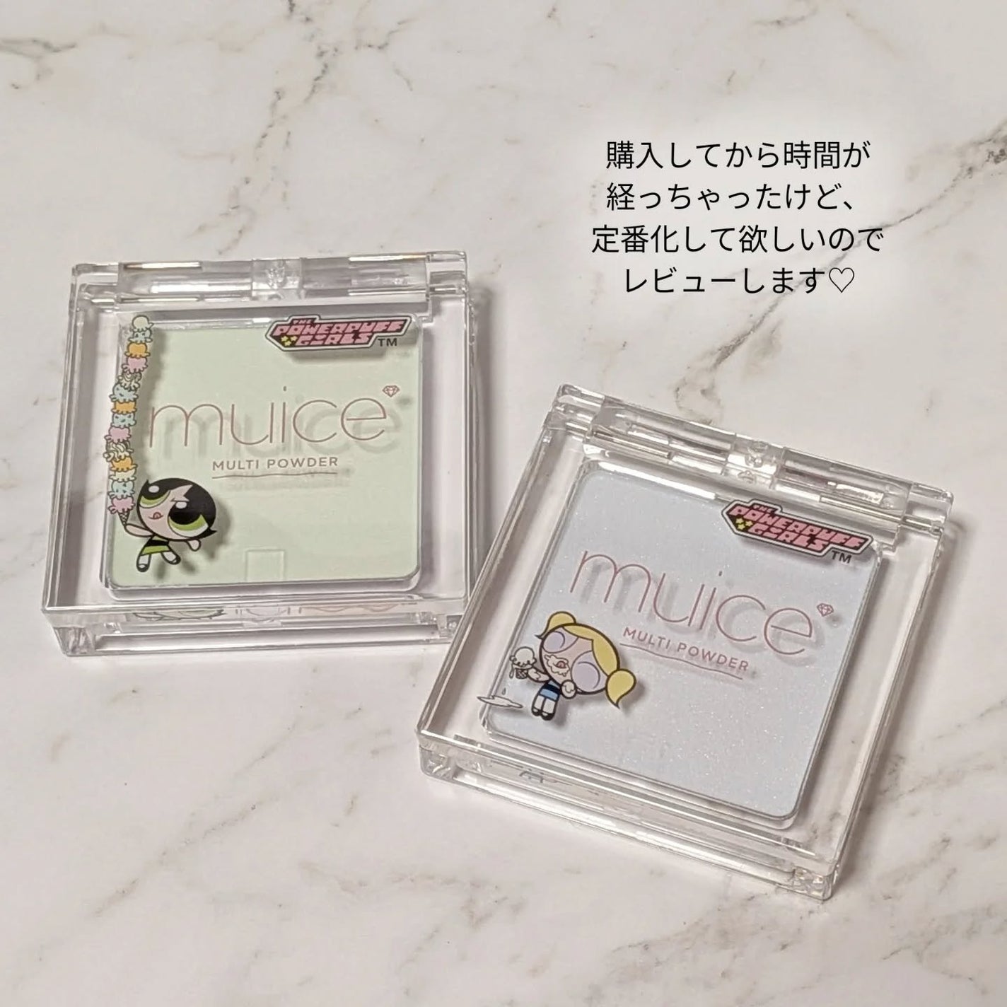 スポットメンテパウダー/muice/プレストパウダーを使ったクチコミ(2枚目)