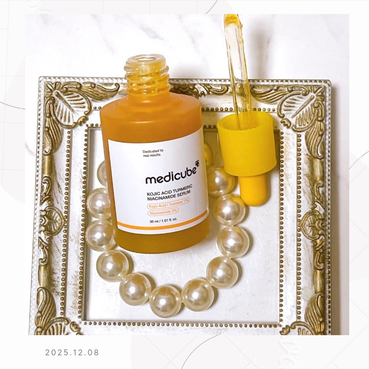 コウジ酸ビタナイアシンセラム/MEDICUBE/美容液を使ったクチコミ(2枚目)