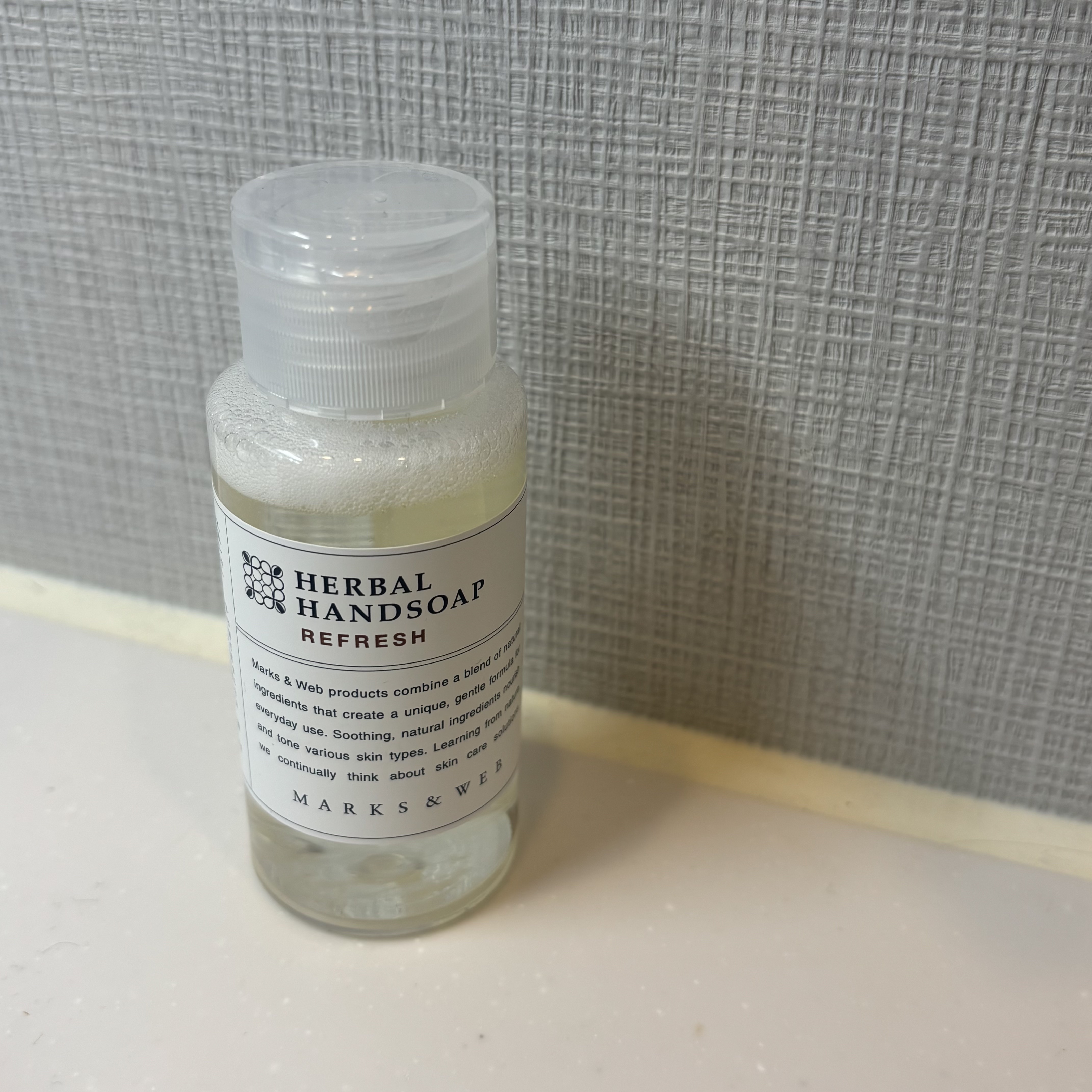 ハーバルハンドソープ リフレッシュ/MARKS&WEB/ハンドソープを使ったクチコミ（1枚目）