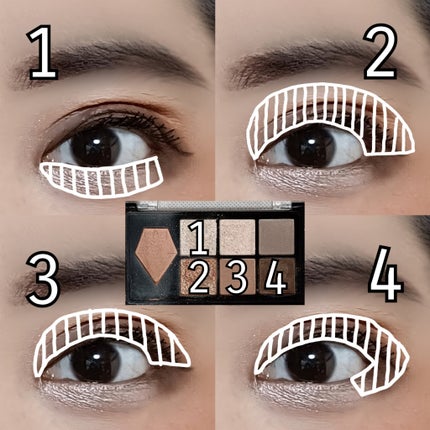 ノーズ&アイブロウパウダー/CEZANNE/パウダーアイブロウを使ったクチコミ(5枚目)