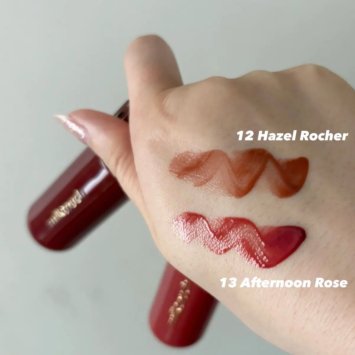 
メガ割購入品🫧

ミルクタッチこんにゃくゼリーティントジェリーフィットティンティッドグロウティント
ジェリーフィットティンティッドグロウティント

12 Hazel Rocher 
13 Afternoon Rose

12はコーラル系