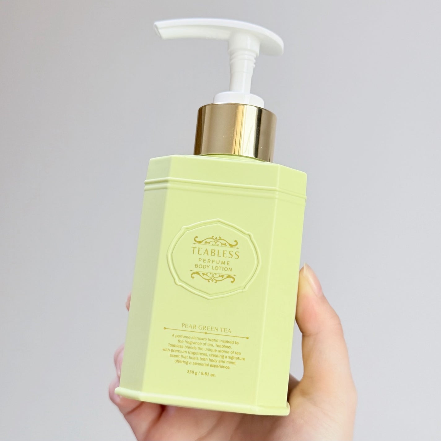 ペアグリーンティーティーパフュームボディローション/TEABLESS/ボディローションを使ったクチコミ(2枚目)