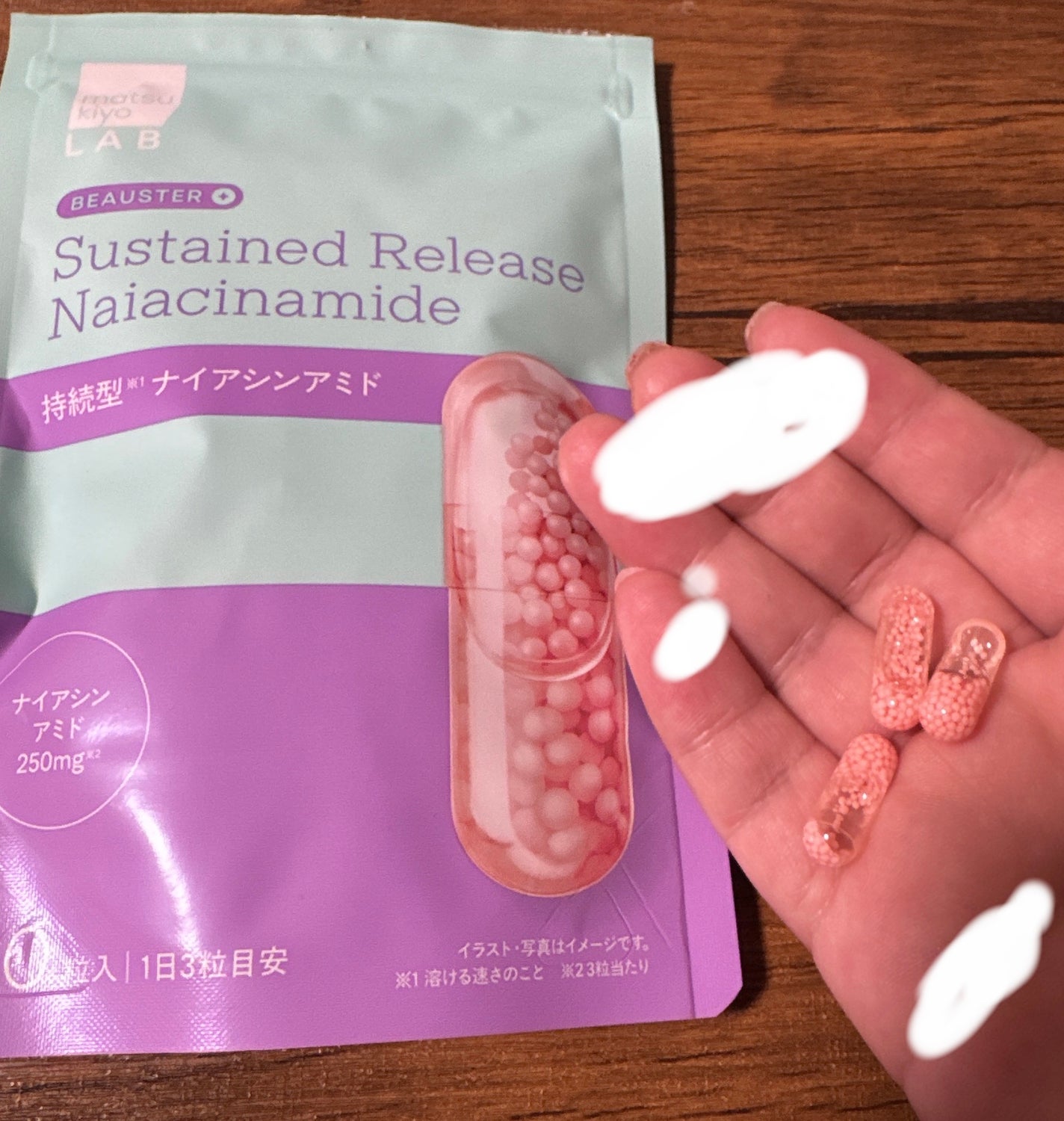 ビュースター 持続型ナイアシンアミド/matsukiyo LAB/美容サプリメントを使ったクチコミ(3枚目)