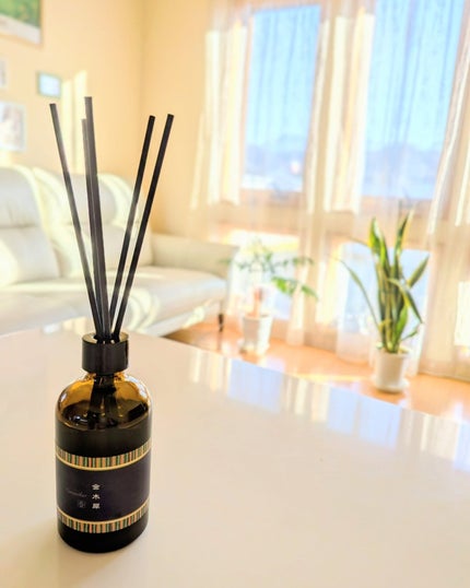 かゆらぎ 金木犀 ディフューザー/日本香堂/ルームフレグランスを使ったクチコミ(2枚目)