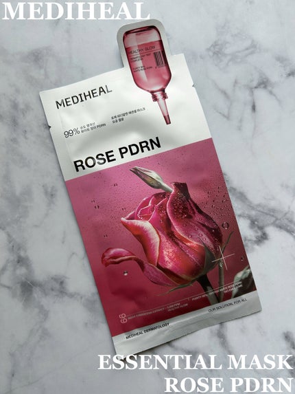 ローゼPDRNエッセンシャルマスクヘルシーグロウ/MEDIHEAL/シートマスク・パックを使ったクチコミ(1枚目)