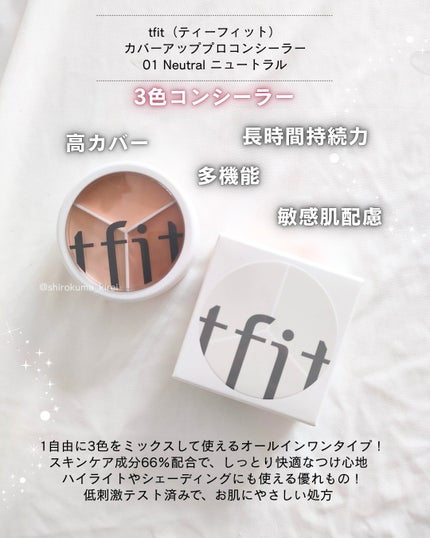 カバーアッププロコンシーラー/TFIT/パレットコンシーラーを使ったクチコミ(2枚目)