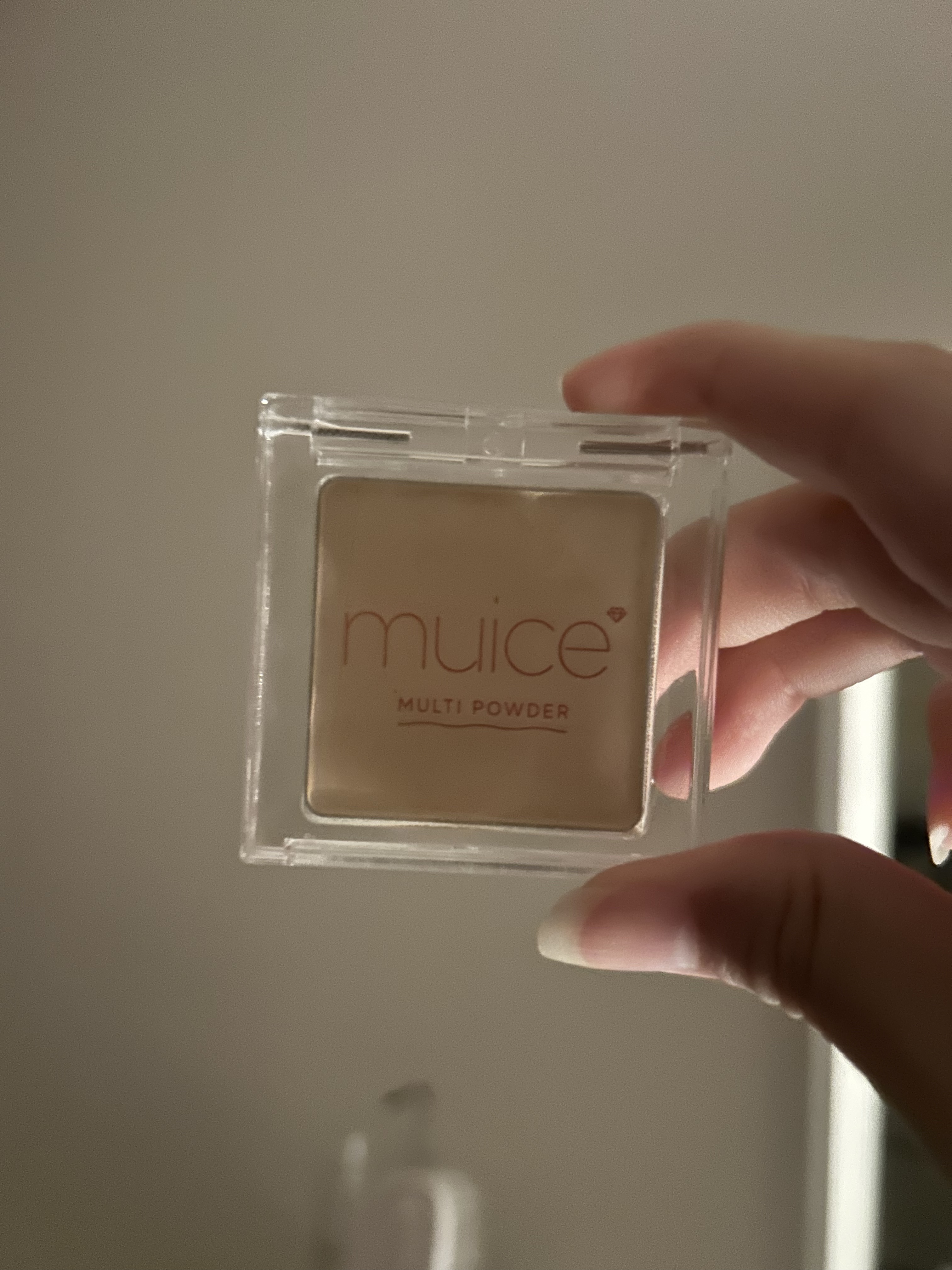 スポットメンテパウダー 03 ムラ消シイエロー(旧：SP02 ムラ消シイエロー)/muice/プレストパウダーを使ったクチコミ（1枚目）