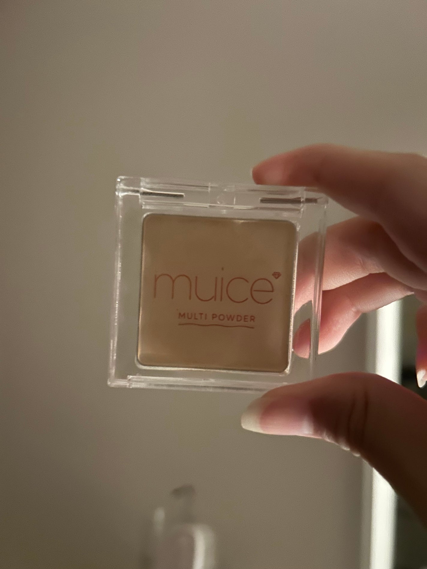 スポットメンテパウダー/muice/プレストパウダーを使ったクチコミ(1枚目)