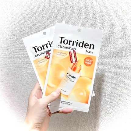 セルメイジング ビタC ブライトニングマスク/Torriden/シートマスク・パックを使ったクチコミ(1枚目)