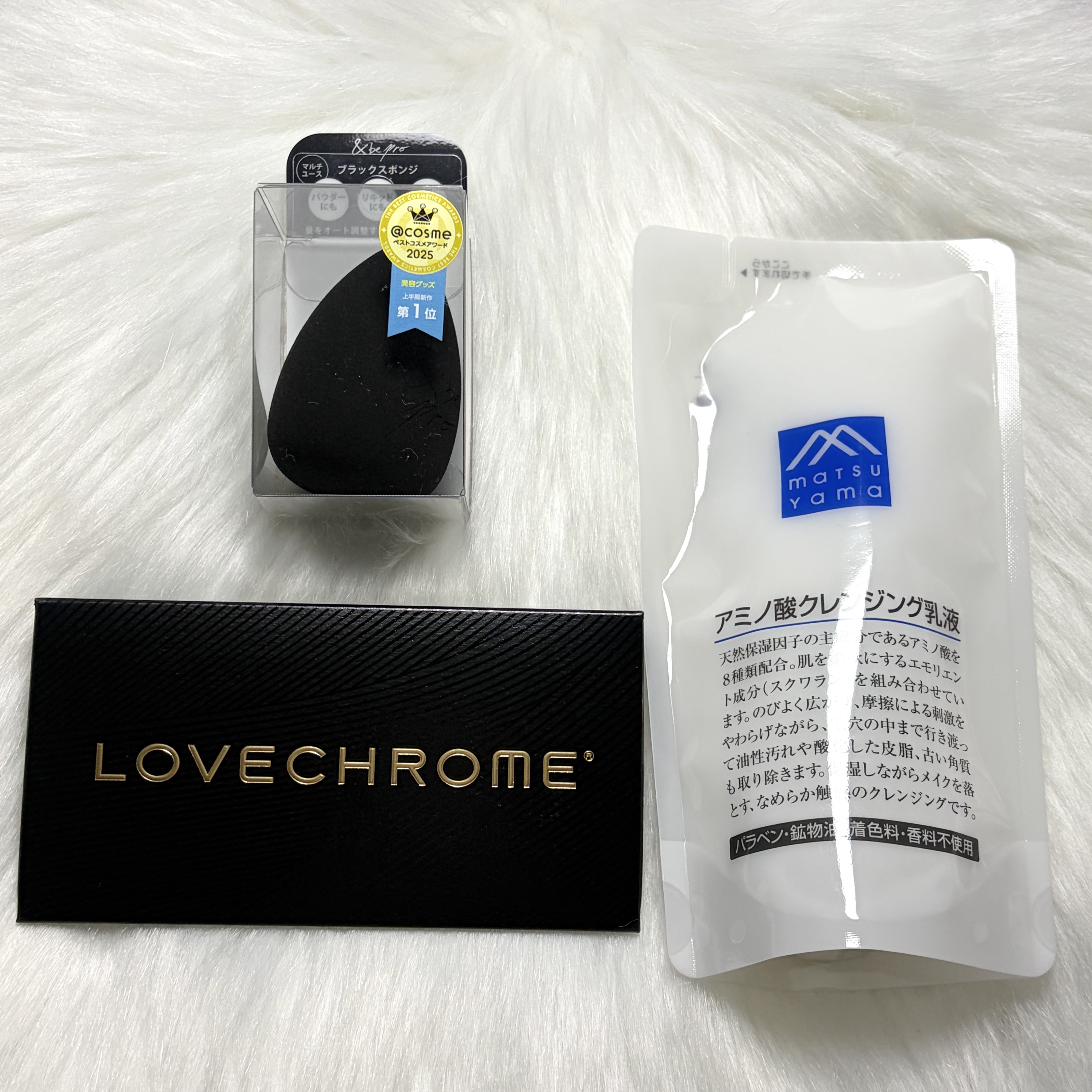 &be ブラックスポンジ/＆be/パフ・スポンジを使ったクチコミ（1枚目）