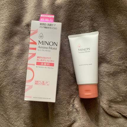 ミノン アミノモイスト モイストクリーミィ ウォッシュ/ミノン/洗顔フォームを使ったクチコミ(1枚目)
